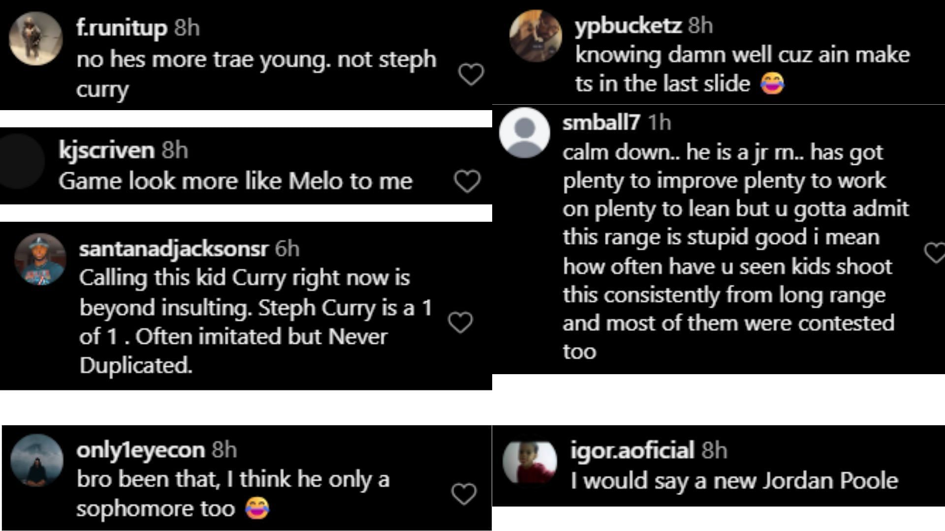 Fans react as 2027 prospect Cayden Daughtry puts on shooting clinic (Image via Instagram @ote)